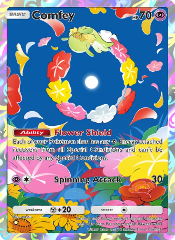 Comfey - Celestial Guardians Pokemon Card