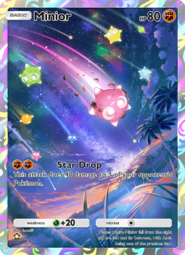 Minior - Celestial Guardians Pokemon Card