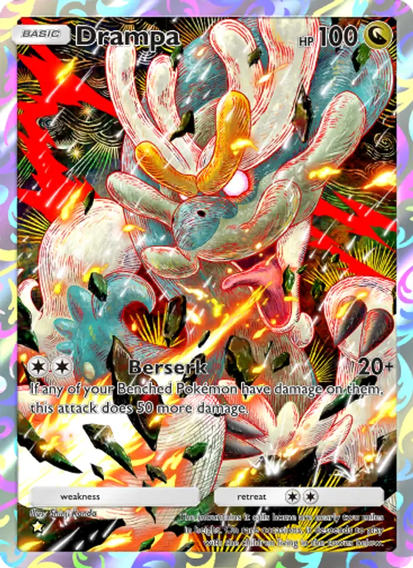 Drampa - Celestial Guardians Pokemon Card