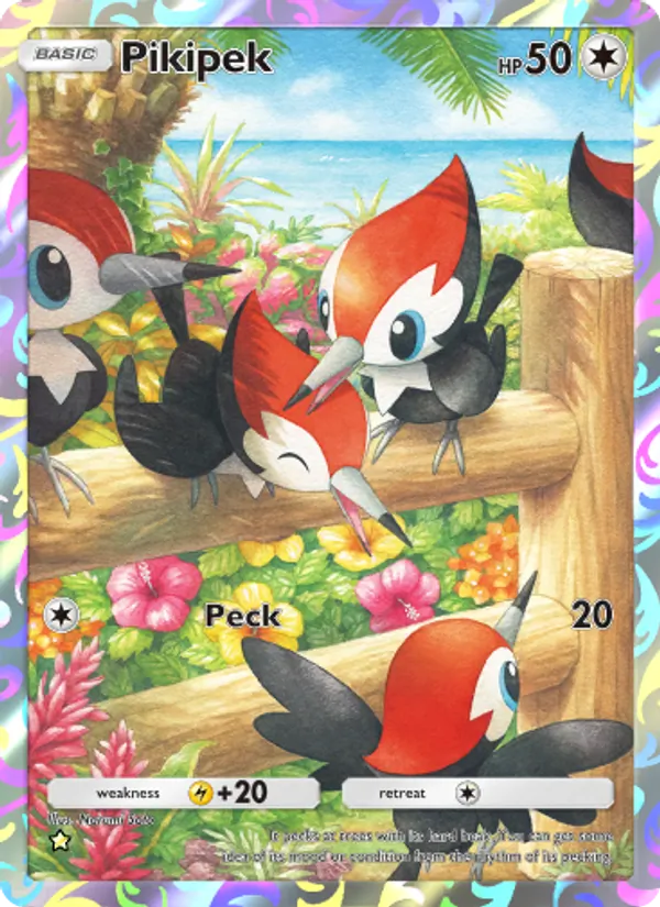 Pikipek - Celestial Guardians Pokemon Card