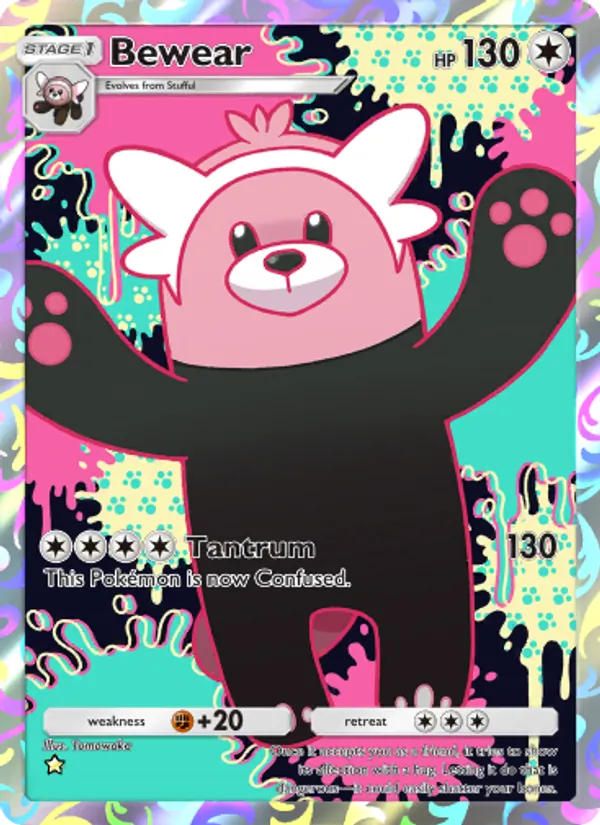 Bewear - Celestial Guardians Pokemon Card