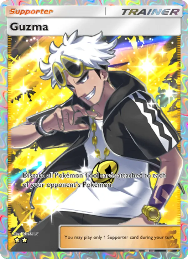 Guzma - Celestial Guardians Pokemon Card