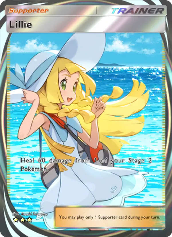 Lillie - Celestial Guardians Pokemon Card