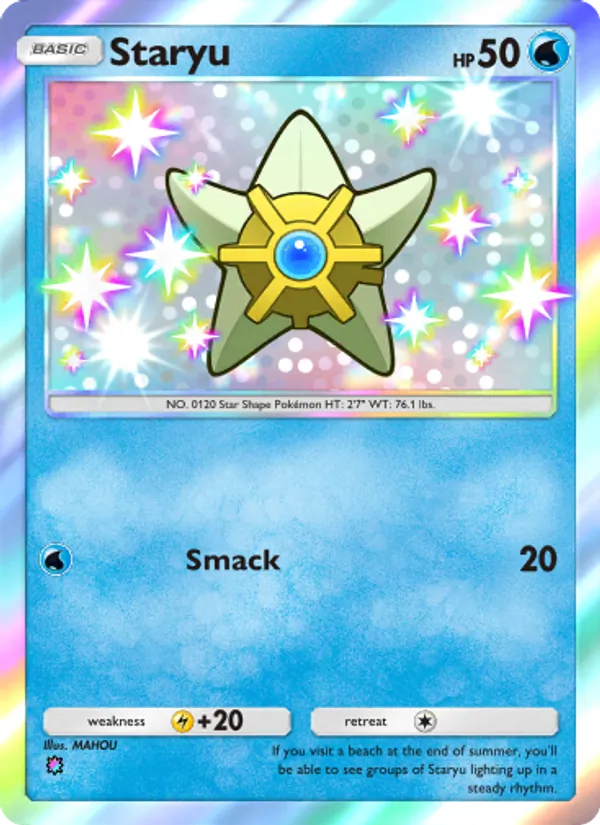 Staryu - Celestial Guardians Pokemon Card