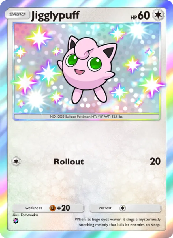 Jigglypuff - Celestial Guardians Pokemon Card