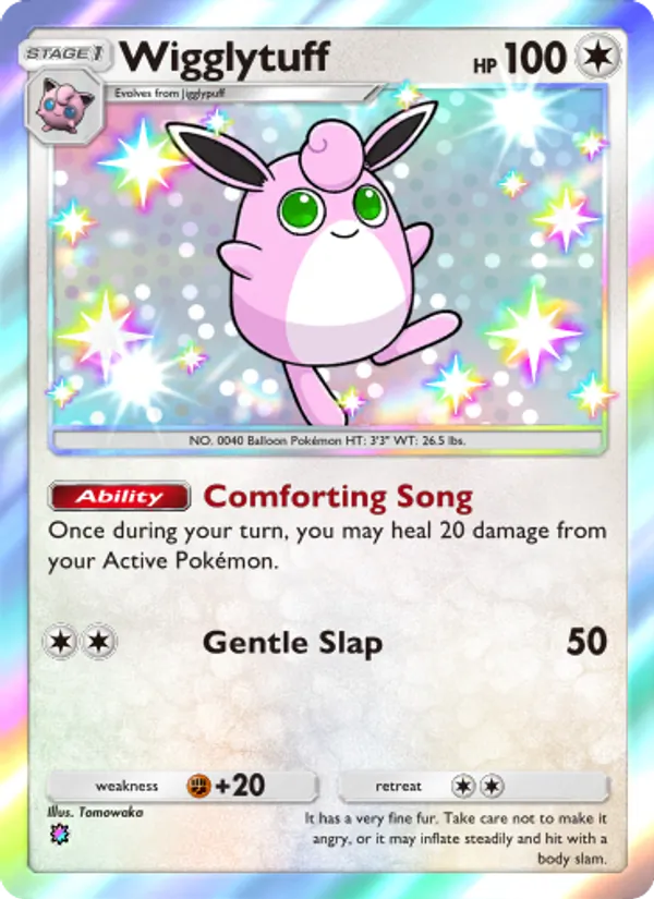 Wigglytuff - Celestial Guardians Pokemon Card