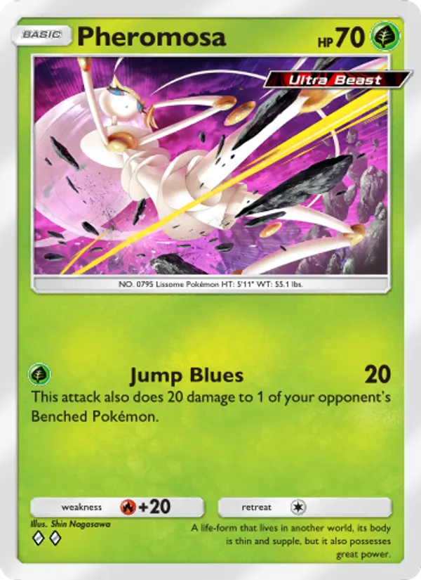 Pheromosa - Extradimensional Crisis Pokemon Card