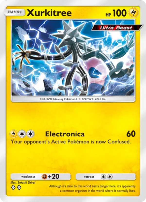 Xurkitree - Extradimensional Crisis Pokemon Card