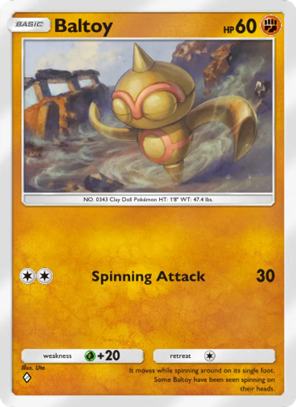 Baltoy - Extradimensional Crisis Pokemon Card