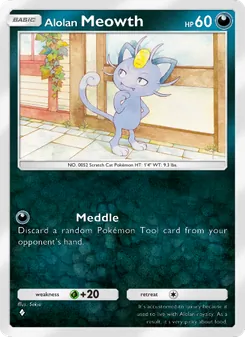 Alolan Meowth - Extradimensional Crisis