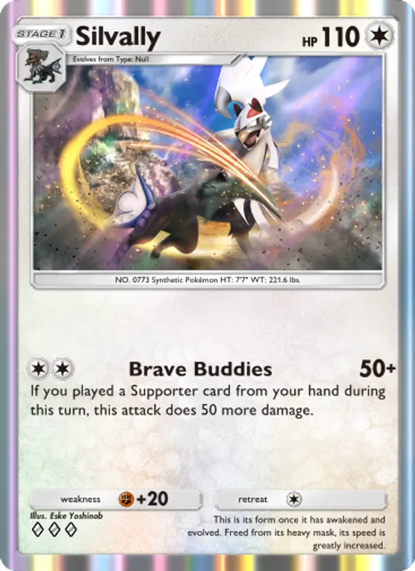 Silvally - Extradimensional Crisis Pokemon Card