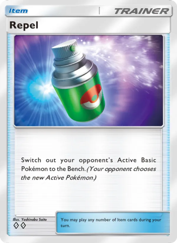 Repel - Extradimensional Crisis Pokemon Card