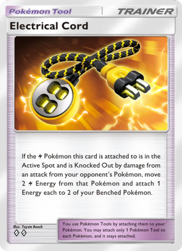 Electrical Cord - Extradimensional Crisis Pokemon Card