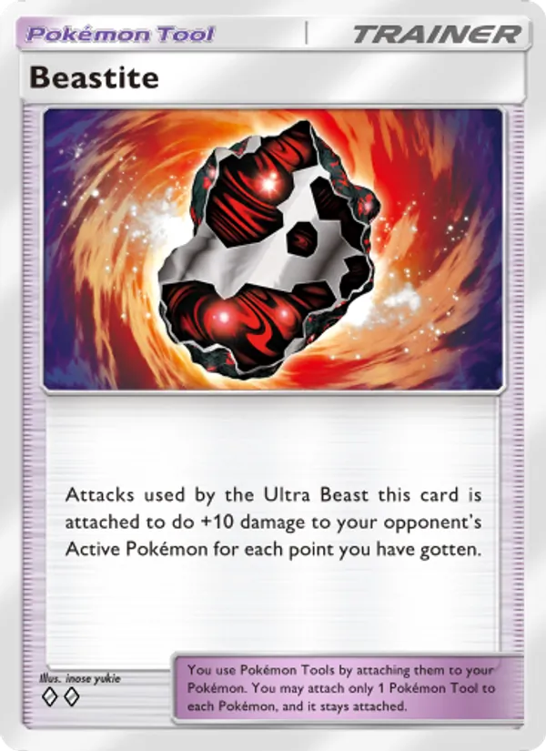 Beastite - Extradimensional Crisis Pokemon Card