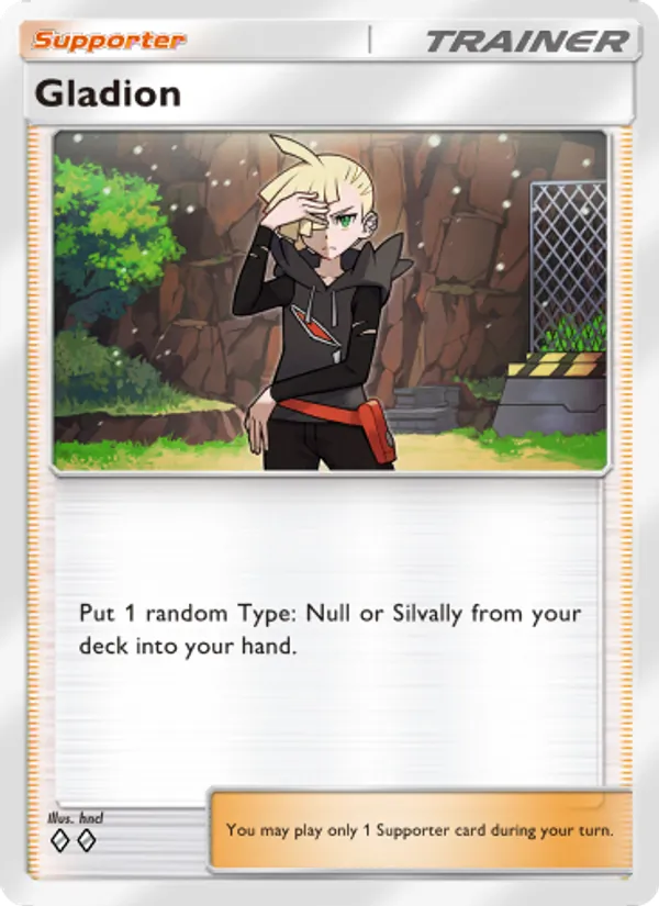 Gladion - Extradimensional Crisis Pokemon Card