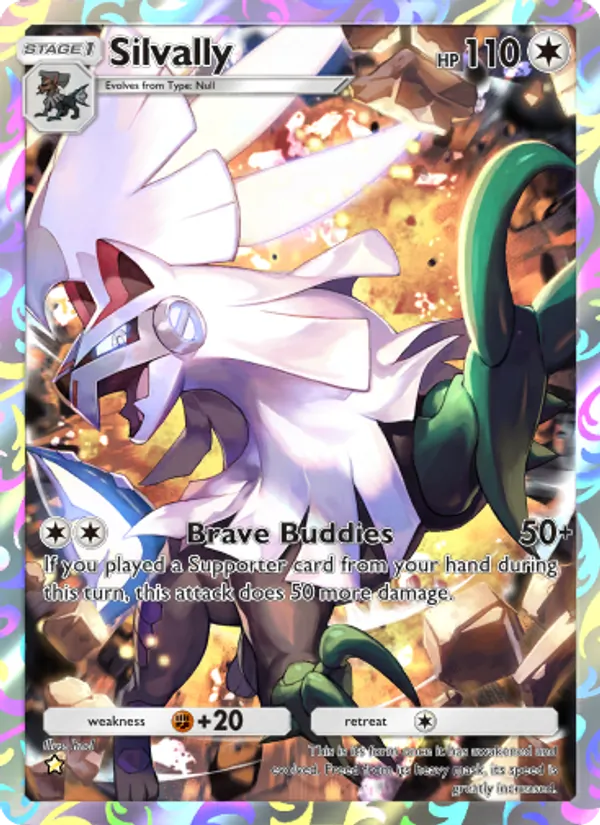 Silvally - Extradimensional Crisis Pokemon Card