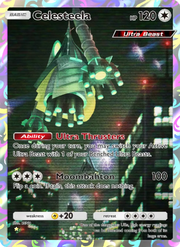Celesteela - Extradimensional Crisis Pokemon Card
