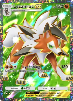 Lycanroc ex - Extradimensional Crisis