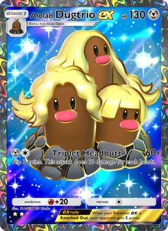 Alolan Dugtrio ex - Extradimensional Crisis