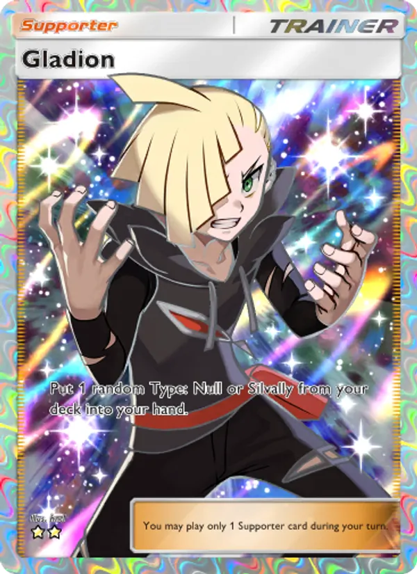 Gladion - Extradimensional Crisis Pokemon Card