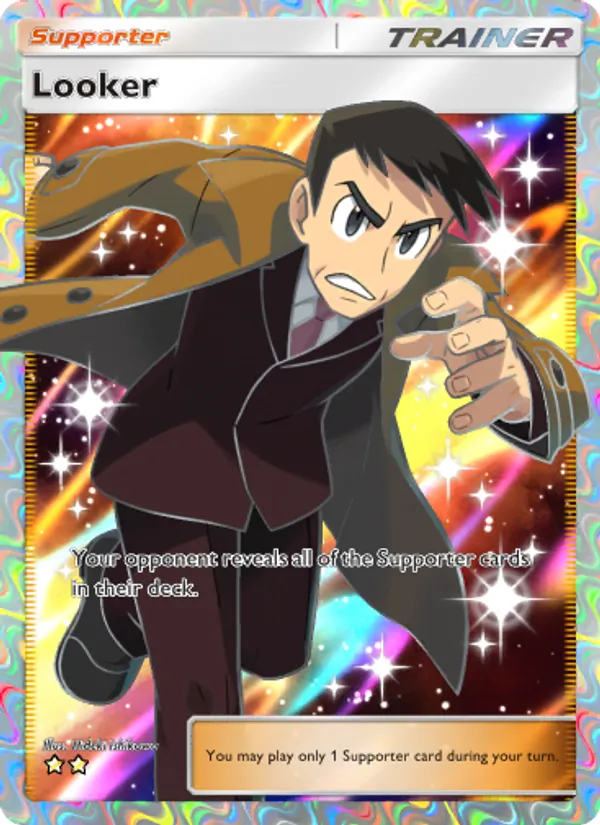 Looker - Extradimensional Crisis Pokemon Card