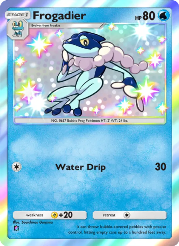 Frogadier - Extradimensional Crisis Pokemon Card