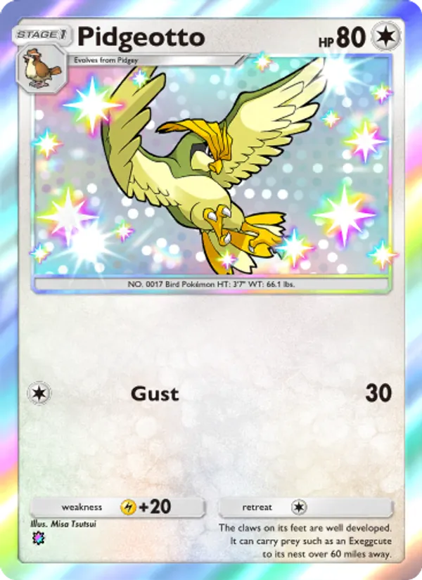 Pidgeotto - Extradimensional Crisis Pokemon Card