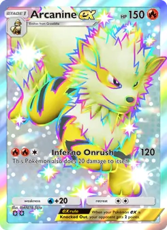 Arcanine ex - Extradimensional Crisis