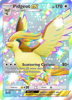 Pidgeot ex - Extradimensional Crisis