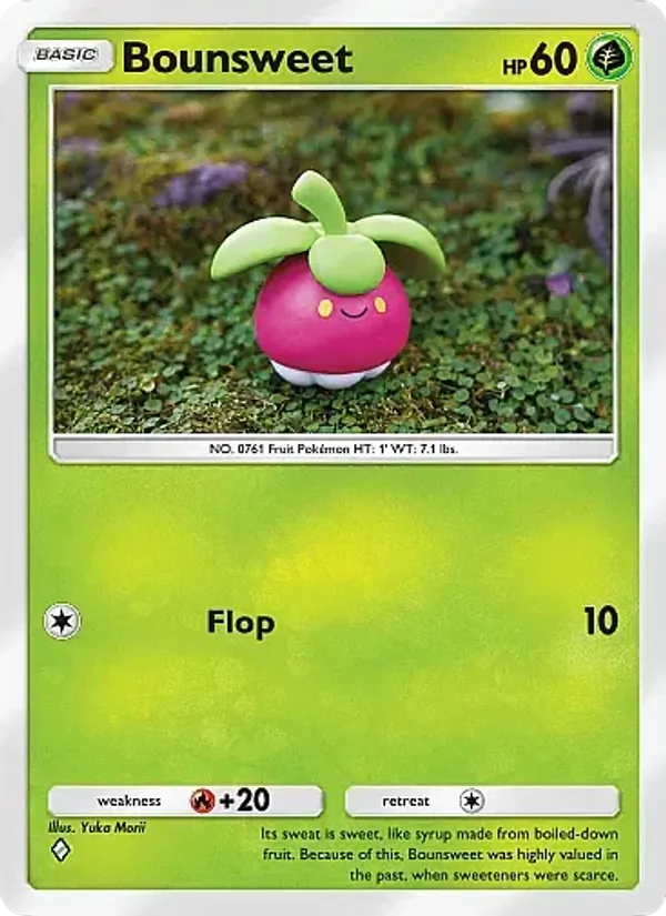 Bounsweet - Eevee Grove Pokemon Card