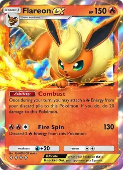 Flareon ex - Eevee Grove