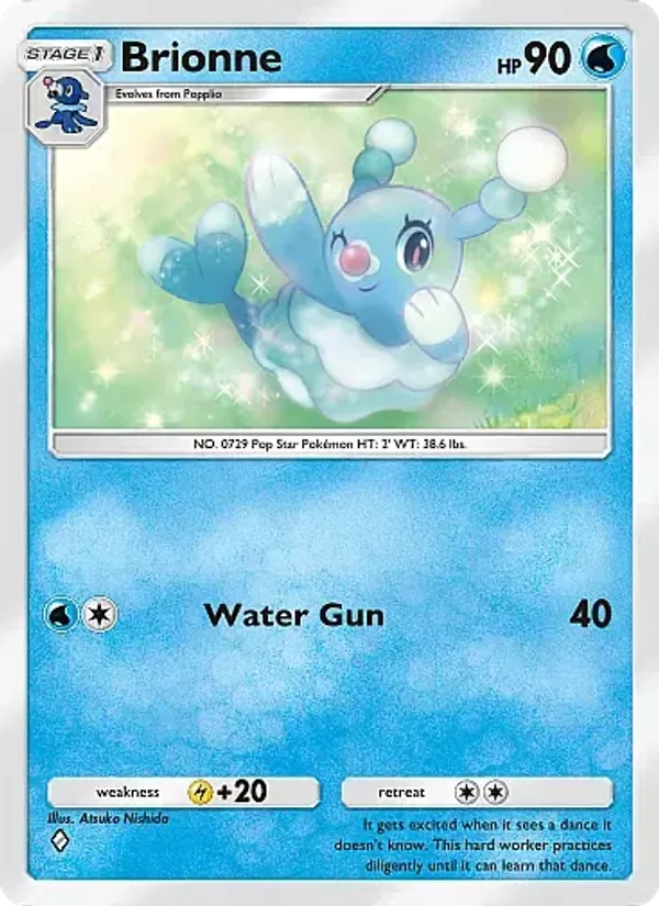 Brionne - Eevee Grove Pokemon Card