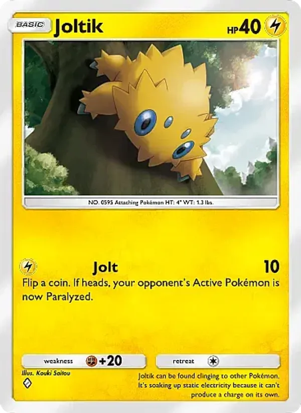 Joltik - Eevee Grove Pokemon Card