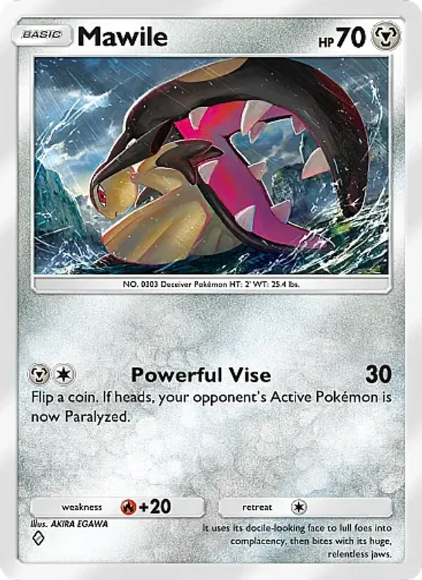 Mawile - Eevee Grove Pokemon Card