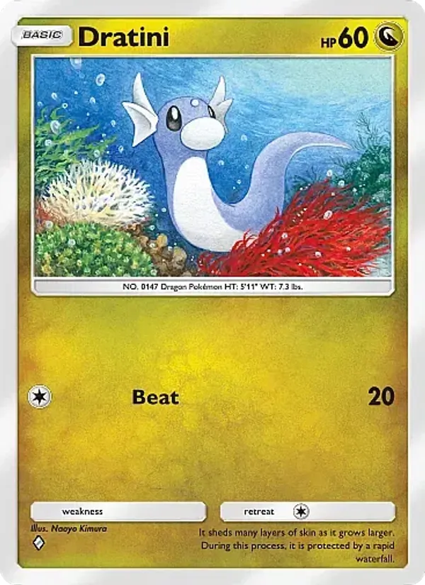 Dratini - Eevee Grove Pokemon Card