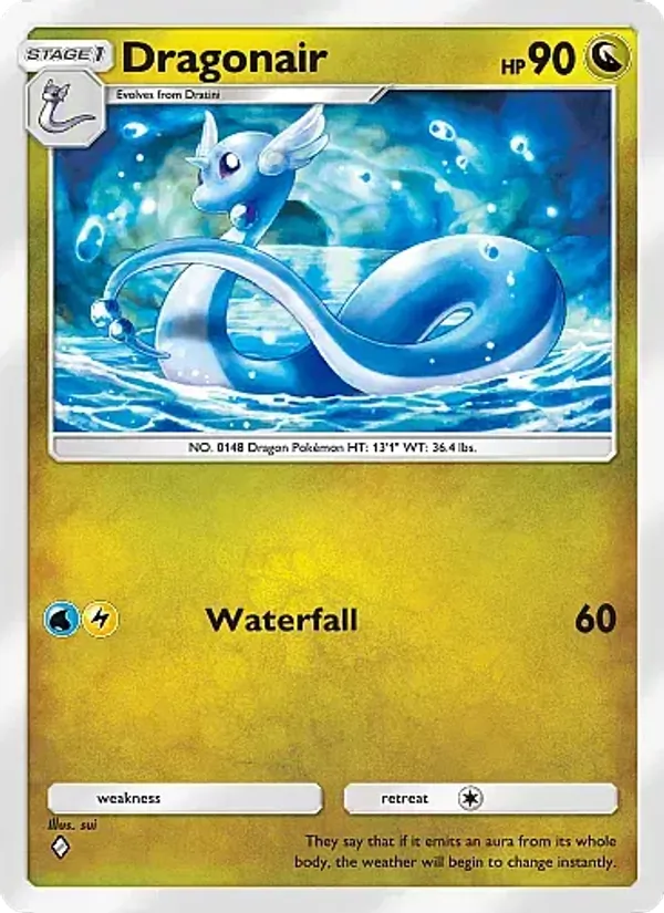 Dragonair - Eevee Grove Pokemon Card