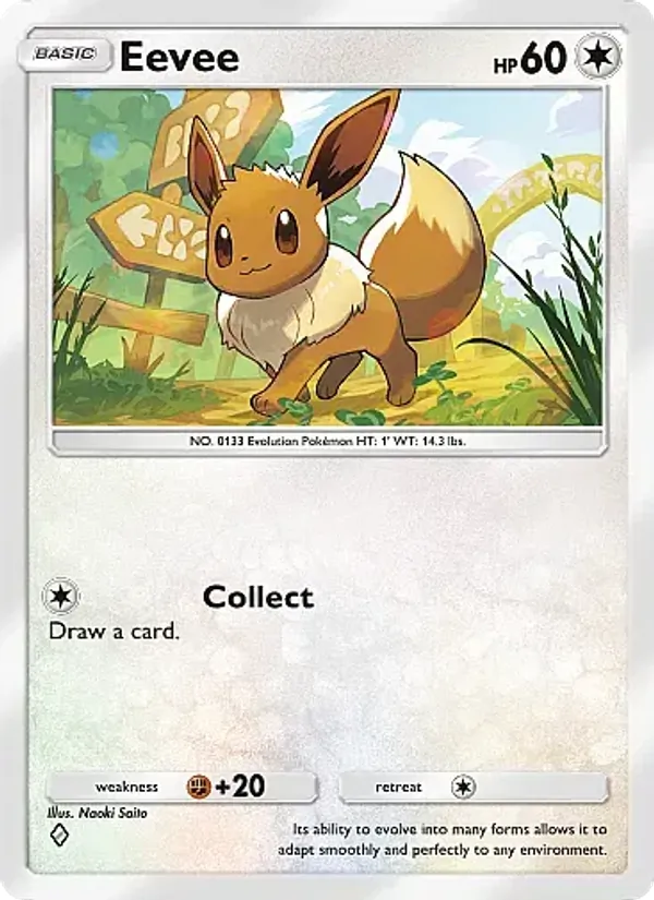 Eevee - Eevee Grove Pokemon Card