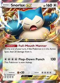 Snorlax ex - Eevee Grove