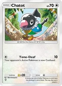 Chatot - Eevee Grove