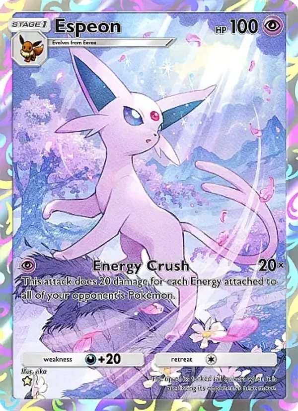 Espeon - Eevee Grove Pokemon Card