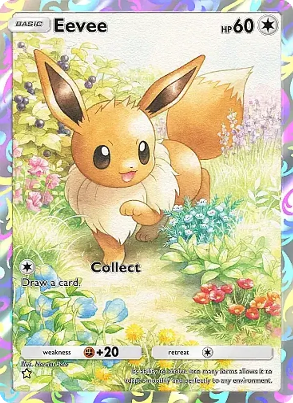 Eevee - Eevee Grove Pokemon Card