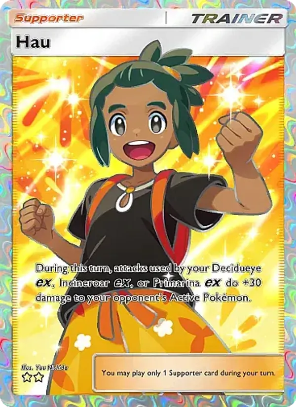 Hau - Eevee Grove Pokemon Card