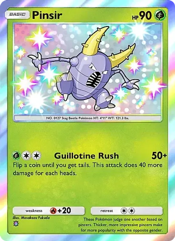 Pinsir - Eevee Grove Pokemon Card