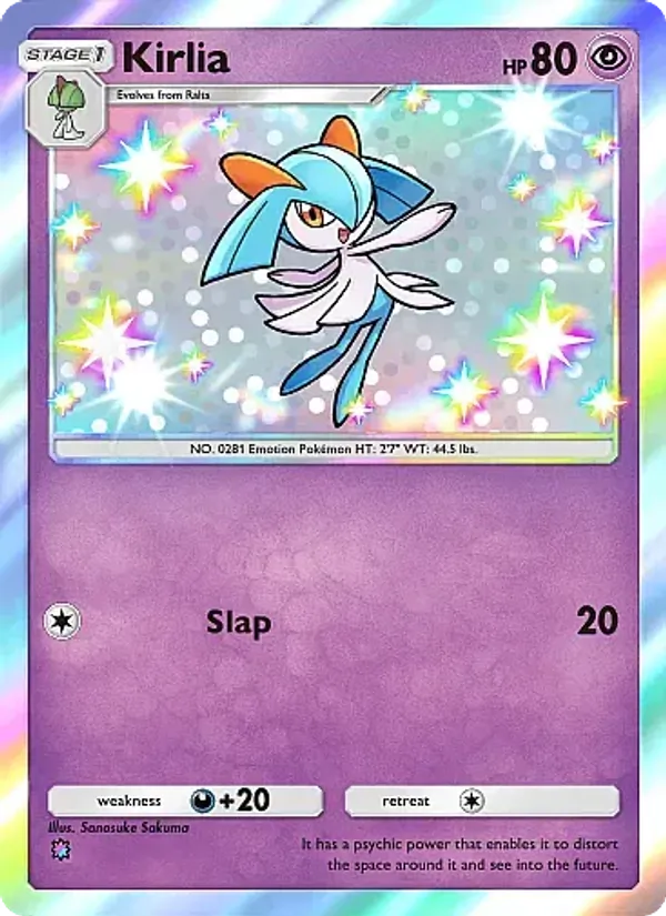 Kirlia - Eevee Grove Pokemon Card