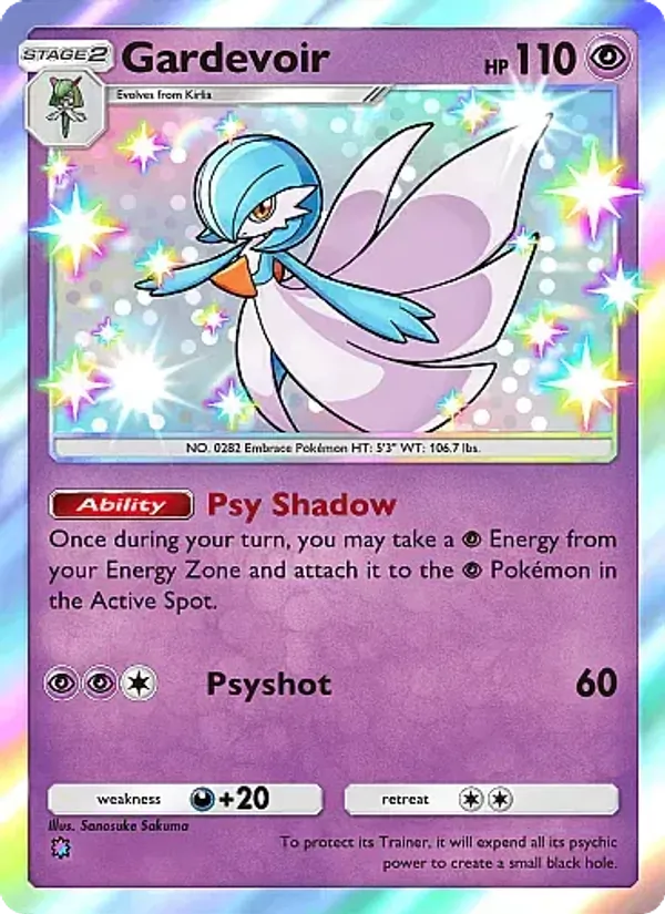 Gardevoir - Eevee Grove Pokemon Card