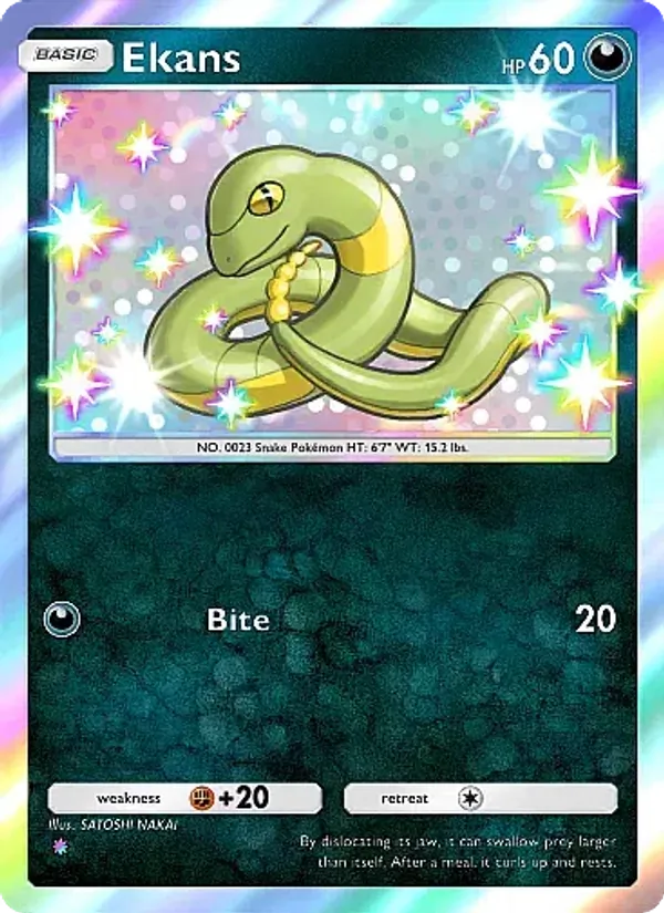 Ekans - Eevee Grove Pokemon Card