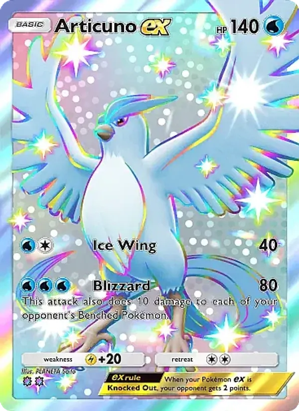 Articuno ex - Eevee Grove Pokemon Card