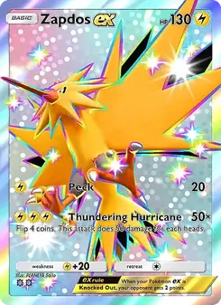 Zapdos ex - Eevee Grove
