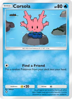 Corsola - Wisdom of Sea and Sky