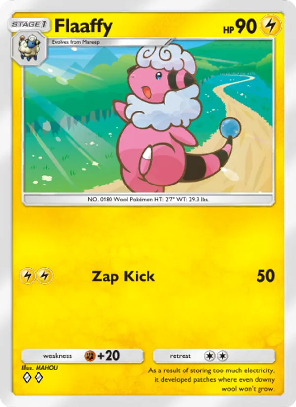 Flaaffy - Wisdom of Sea and Sky Pokemon Card